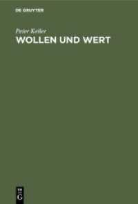 Wollen und Wert : Versuch der systematischen Grundlegung einer psychologischen Motivationslehre