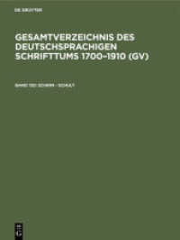 Gesamtverzeichnis des deutschsprachigen Schrifttums 1700-1910 (GV). Band 130 Schrim - Schult