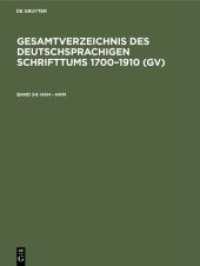 Gesamtverzeichnis des deutschsprachigen Schrifttums 1700-1910 (GV). Band 54 Hah - Ham