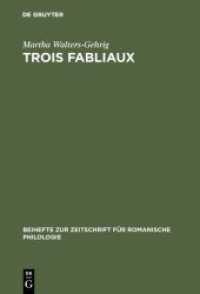 Trois fabliaux : Saint Pierre et le jongleur. De Haimet et de Barat et Travers. Estula (Beihefte zur Zeitschrift für romanische Philologie 102)