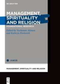Management, Spirituality and Religion : Foundational Research (Management, Spirituality and Religion) -- Hardback