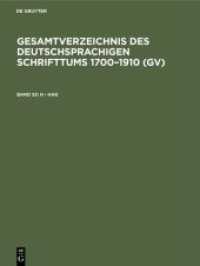 Gesamtverzeichnis des deutschsprachigen Schrifttums 1700-1910 (GV). Band 53 H - Hag (Gesamtverzeichnis des deutschsprachigen Schrifttums 1700-1910 (GV) Band 53)