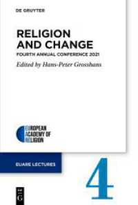 Religion and Change : Fourth Annual Conference 2021 (European Academy of Religion (EuARe) Lectures 4)