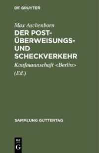 Der Post-Überweisungs- und Scheckverkehr (Sammlung Guttentag)