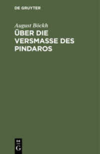 Über die Versmaße des Pindaros