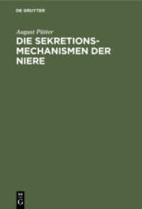 Die Sekretionsmechanismen der Niere