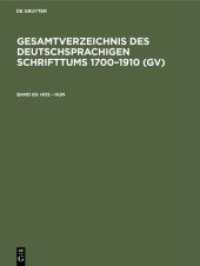 Gesamtverzeichnis des deutschsprachigen Schrifttums 1700-1910 (GV). Band 65 Hos - Hun