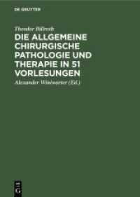 Die allgemeine chirurgische Pathologie und Therapie in 51 Vorlesungen : Ein Handbuch für Studirende und Aerzte