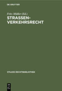 Strassenverkehrsrecht : Mit einem technischen Leitfaden (Stilkes Rechtsbibliothek 44)
