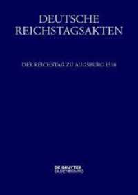 Deutsche Reichstagsakten. Deutsche Reichstagsakten unter Maximilian I.. Mittlere Reihe. Band XI Der Reichstag zu Augsburg 1518, 2 Teile （2025. IV, 2100 S. 240 mm）