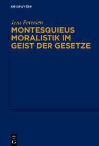 Montesquieus Moralistik im Geist der Gesetze （2025. 300 S. 230 mm）
