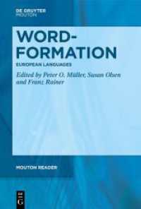 Word-Formation - European Languages (Mouton Reader) （2025. 561 S. 230 mm）
