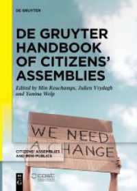 De Gruyter Handbook of Citizens' Assemblies (Citizens' Assemblies and Mini-Publics 1)