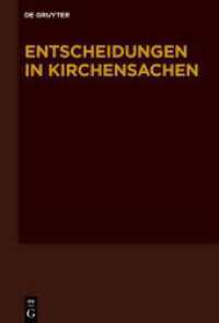 Entscheidungen in Kirchensachen seit 1946. Band 80 80 01.07.2022-31.12.2022 （2025. 450 S. 230 mm）
