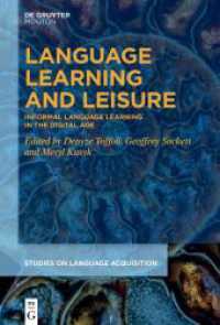 Language Learning and Leisure : Informal Language Learning in the Digital Age (Studies on Language Acquisition [SOLA] 66)