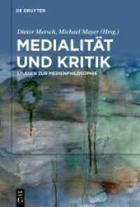 Medialit&auml;t und Kritik : Studien zur Medienphilosophie