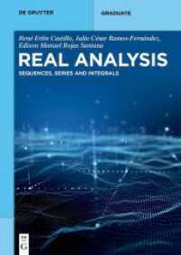 Real Analysis : Sequences, Series and Integrals (De Gruyter Textbook)