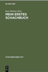 Mein erstes Schachbuch : Ein Ratgeber für Anfänger (Schachbücherei Veit 1)