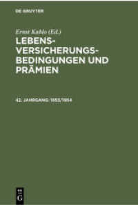 Lebens-Versicherungsbedingungen und Prämien. 42. Jahrgang 1953/1954