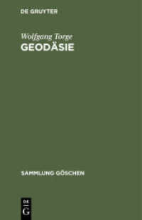 Geodäsie (Sammlung Göschen 2163)
