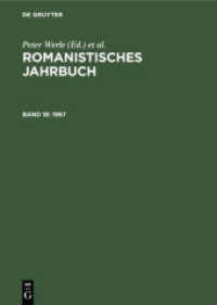 Romanistisches Jahrbuch. Band 18 (1967)