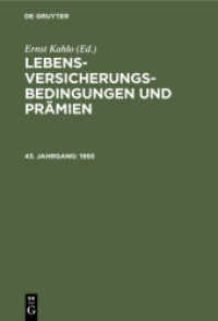 Lebens-Versicherungsbedingungen und Prämien / 1955 (Lebens-Versicherungsbedingungen und Prämien 43. Jahrgang)