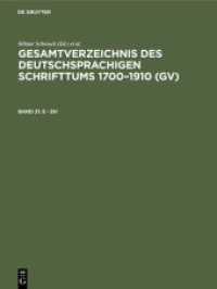 Gesamtverzeichnis des deutschsprachigen Schrifttums 1700-1910 (GV). Band 31 E - Eh