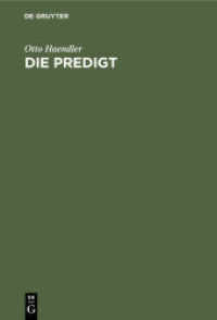 Die Predigt : Tiefenpsychologische Grundlagen und Grundfragen