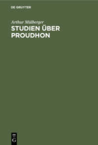 Studien über Proudhon : Ein Beitrag zum Verständnis der sozialen Reform