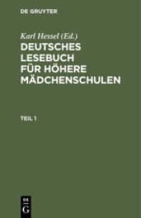 Deutsches Lesebuch für höhere Mädchenschulen. Teil 1 Deutsches Lesebuch für höhere Mädchenschulen. Teil 1