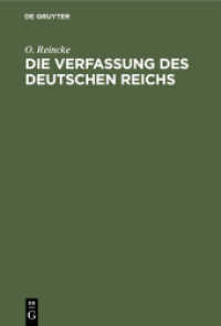 Die Verfassung des Deutschen Reichs : Nebst Ausführungsgesetzen. Für den praktischen Gebrauch， mit besonderer Beziehung auf Preußen