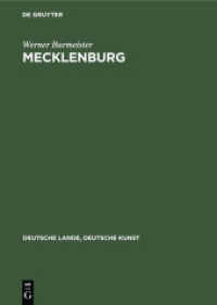 Mecklenburg (Deutsche Lande, Deutsche Kunst) -- Hardback (German Language Edition) （Reprint 20）