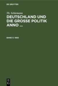 Th. Schiemann: Deutschland und die große Politik anno .... Band 5 1905