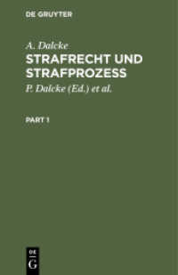 Strafrecht und Strafprozeß （25. Aufl. 1934. X, 1316 S.）
