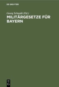 Militärgesetze für Bayern : Nach dem Stande vom 20.12.1905