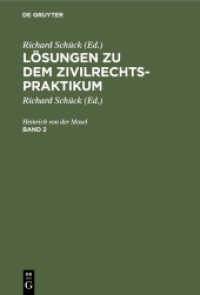 Mosel; Henrich von der Mosel: Lösungen zu dem Zivilrechtspraktikum. Band 2 Mosel; Henrich von der Mosel: Lösungen zu dem Zivilrechtspraktikum. Band 2