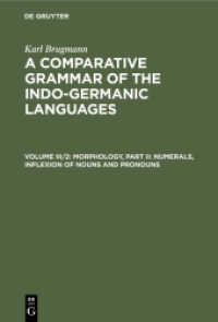 Morphology， Part II: Numerals， Inflexion of Nouns and Pronouns