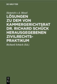 Lösungen zu dem von Kammergerichtsrat Dr. Richard Schück herausgegebenen Zivilrechtspraktikum : Nach dem Bürgerlichen Gesetzbuch bearbeitet für Studierende und Referendare
