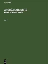 Archäologische Bibliographie. 1964 : Beilage zum Jahrbuch des Deutschen Archäologischen Instituts Band 80 (1965) (Archäologische Bibliographie)