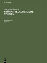 Frühmittelalterliche Studien. Band 12 Frühmittelalterliche Studien. Band 12
