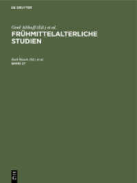 Frühmittelalterliche Studien. Band 27 Frühmittelalterliche Studien. Band 27 (Frühmittelalterliche Studien Band 27)