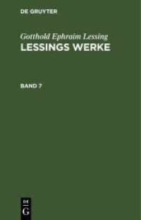 Gotthold Ephraim Lessing: Lessings Werke. Band 7 Gotthold Ephraim Lessing: Lessings Werke. Band 7