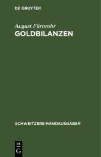 Goldbilanzen : Verordnung vom 28. Dezember 1923. Mit den Durchführungsbestimmungen vom 28. März 1924 (Schweitzers Handausgaben)