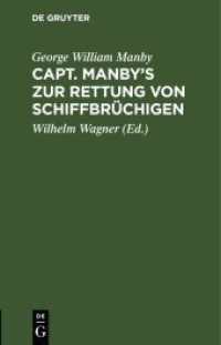 Capt. Manby's zur Rettung von Schiffbrüchigen
