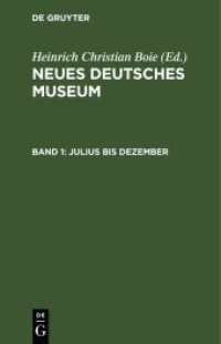 Neues Deutsches Museum. Band 1 Julius bis Dezember