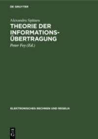 Theorie der Informationsübertragung : Signale und Störungen (Elektronisches Rechnen und Regeln 18)