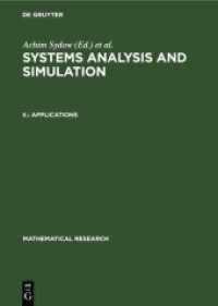 Systems Analysis and Simulation. II. Applications : Proceedings of the International Symposium held in Berlin (GDR)， August 26-31， 1985 (Mathematical Research 28， 2)