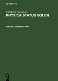 Physica status solidi. Volume 5， Number 2 1964