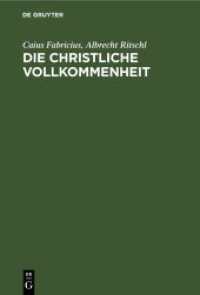 Die christliche Vollkommenheit : Ein Vortrag. Unterricht in der christlichen Religion