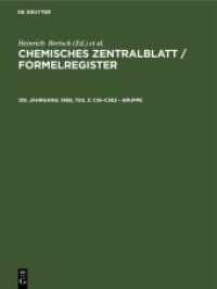 Chemisches Zentralblatt / Formelregister. 139. Jahrgang 1968， Teil 3: C16-C562 - Gruppe